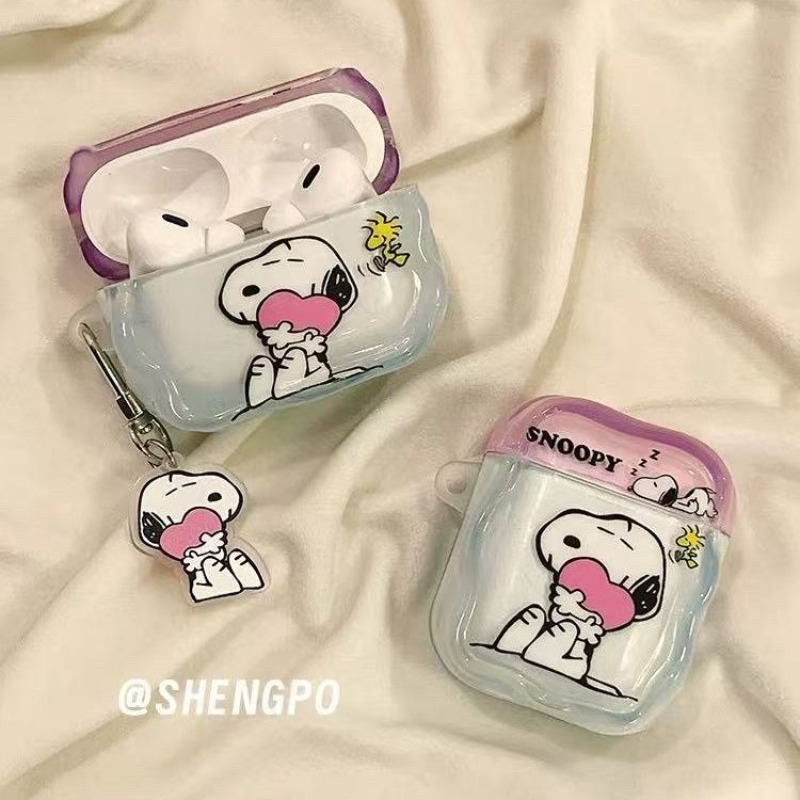 Bluetooth Headset On Ear - Anime Snoopy Headset Case Is Suitable