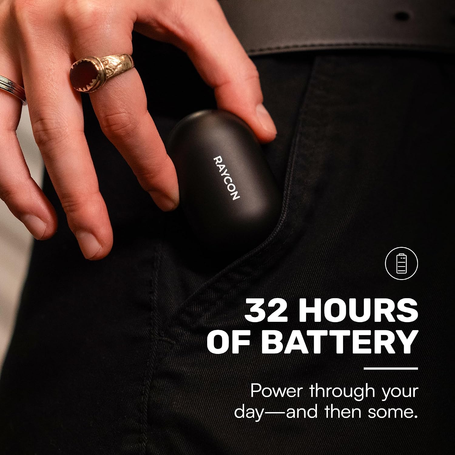 Wireless Earbuds with Active N - Noise Cancelling Headphone recension och pris