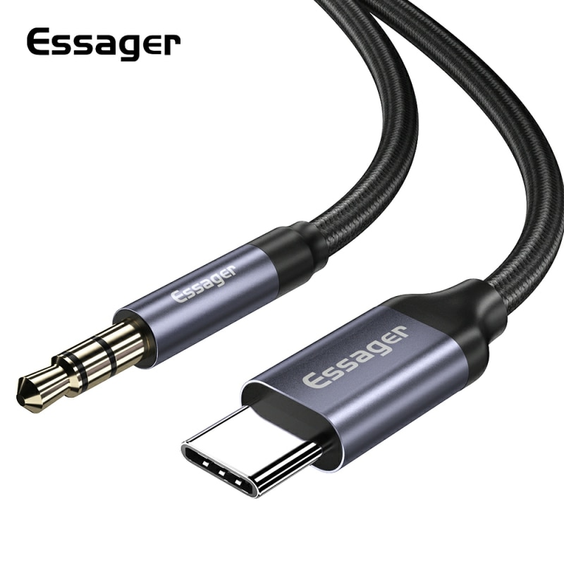 Essager Usb C To 3.5mm Aux Jac - Earphone Splitter Jack recension och pris