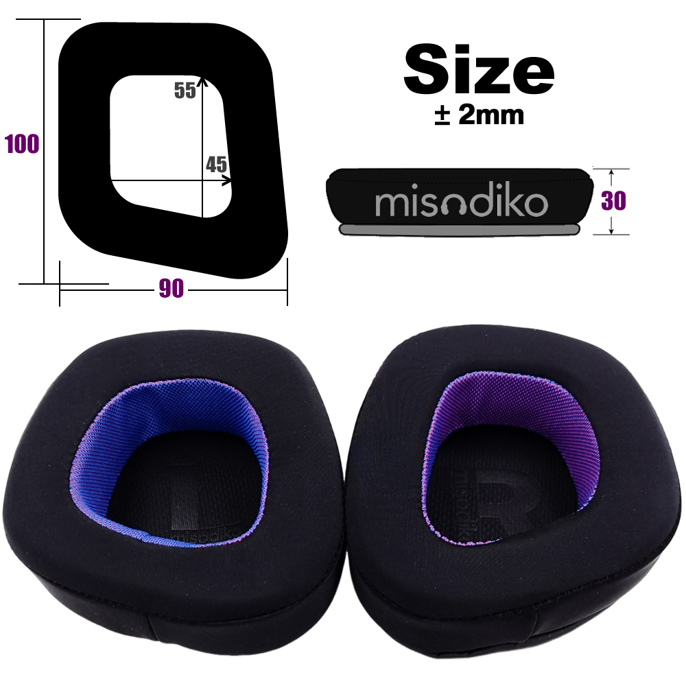 misodiko Upgraded Earpads Repl - Gaming Headset Rgb recension och pris