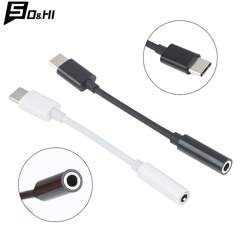 Type-C to 3.5mm AUX Jack Earph - Earphone Splitter Jack recension och pris