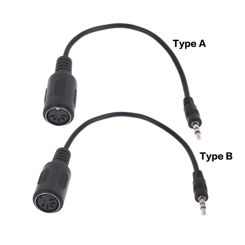 [New] MIDI Din 5 To 3.5mm TRS  - Cable Extension 3.5 recension och pris
