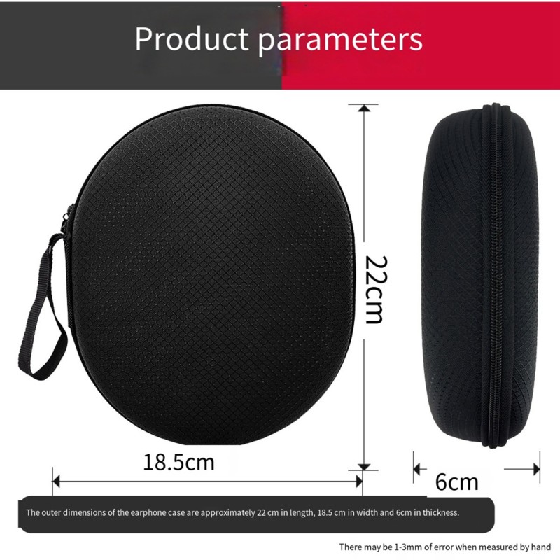 B27B EVA Hard Shell Travel Cas - Headphone Case Hard recension och pris