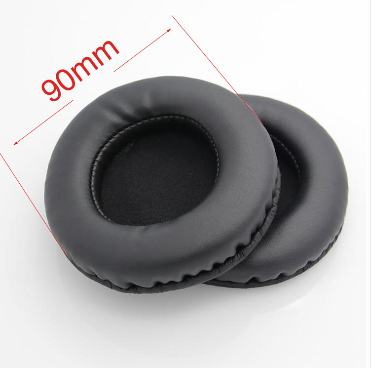2pcs/pair 90mm Leather Earphon - Earphone Foam Tip recension och pris