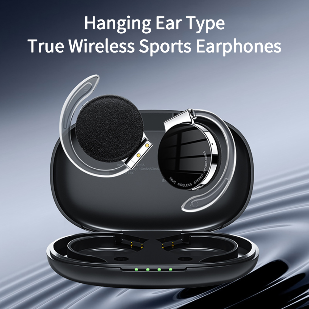 F2 TWS Earphones With Micropho - Sports Earphone Hook recension och pris