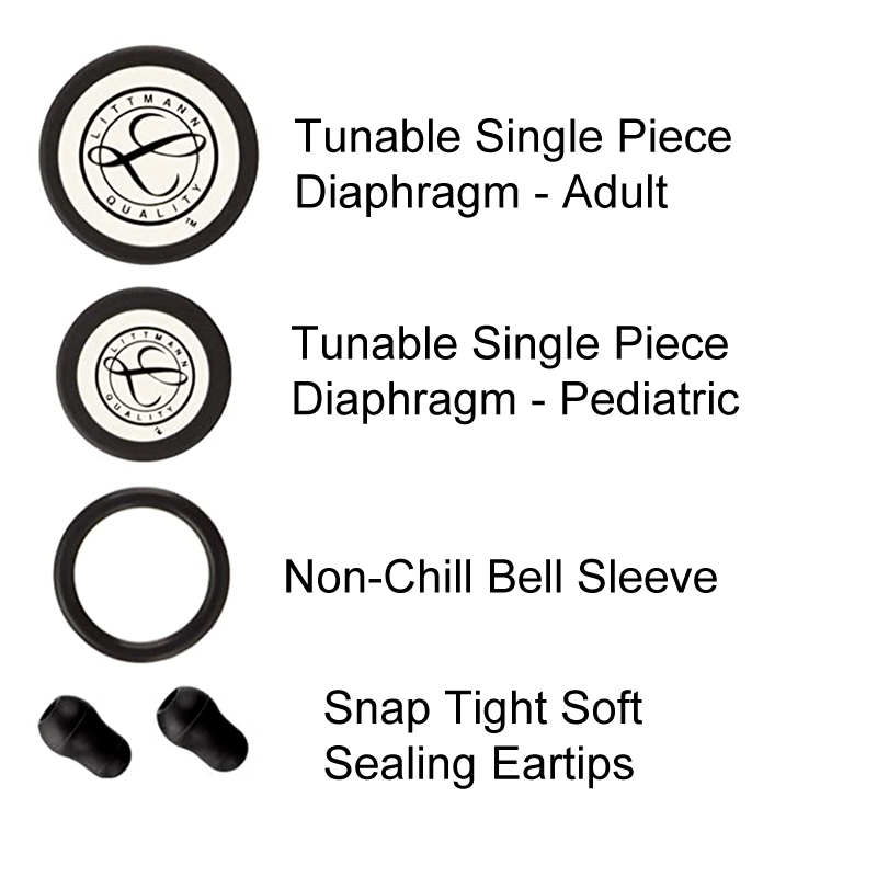 Medical Stethoscope Spare Part - Silicone Ear Tip Replacement recension och pris
