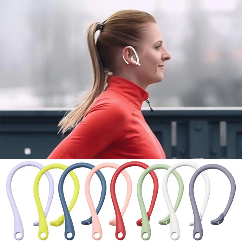1 Pair Silicone Anti-lost Sili - Sports Earphone Hook recension och pris