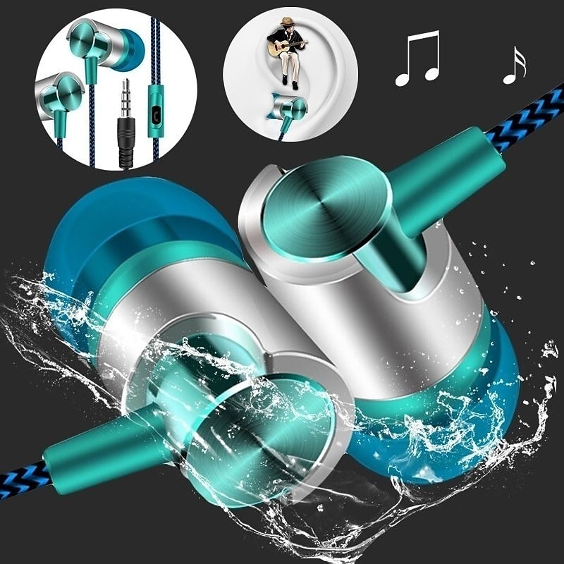 Built In HD Microphone 3.5mm W - Wired Earphone Mic recension och pris