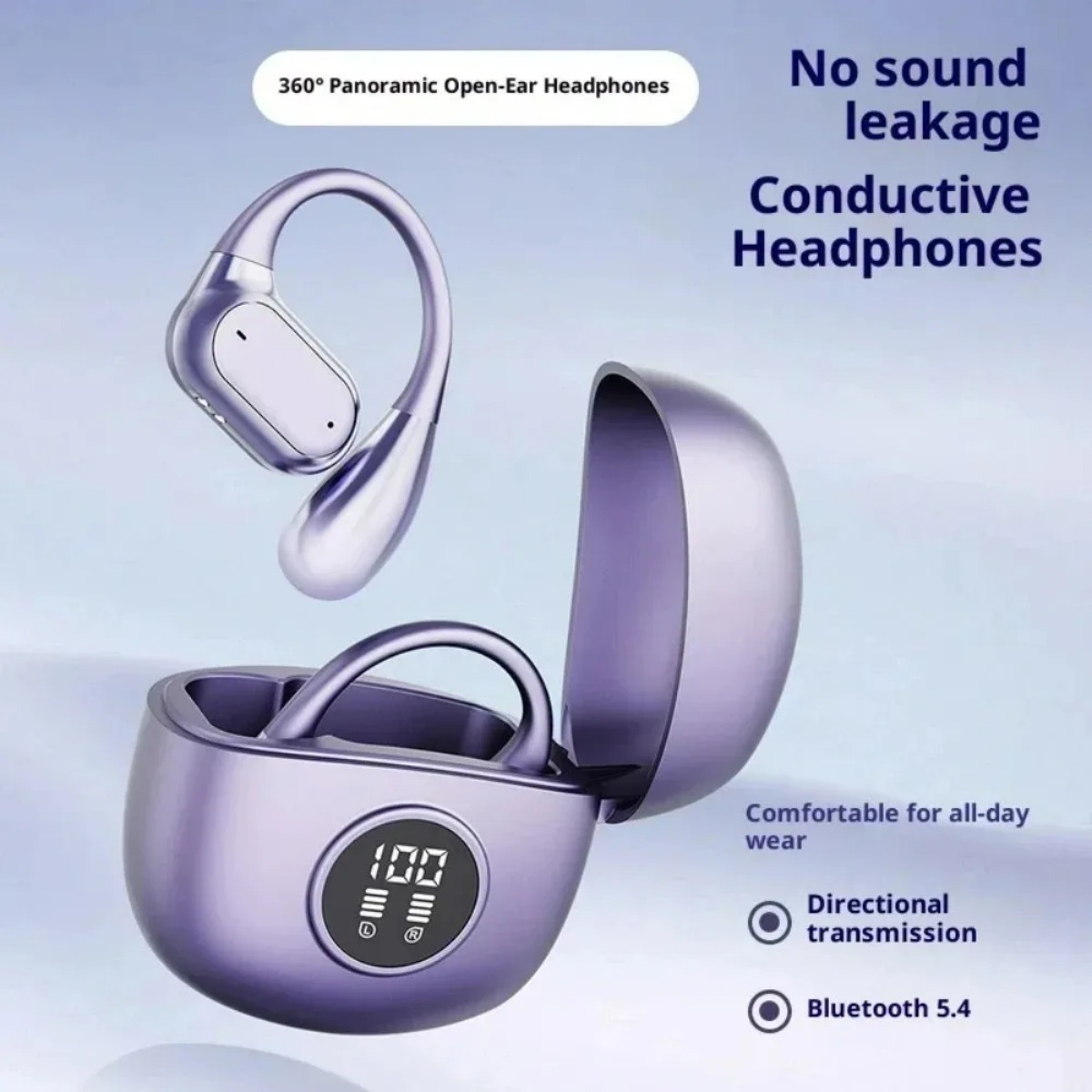 Lenovo Bluetooth 5.4 Ear Hook  - Wireless Earbuds Tws recension och pris