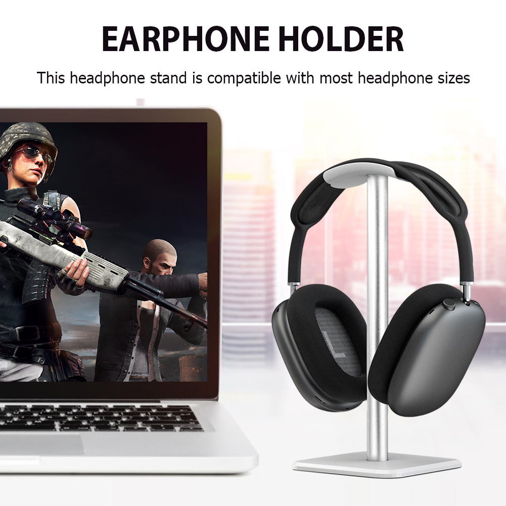 Headphone Holder Rack Aluminiu - Headphone Stand Desk recension och pris
