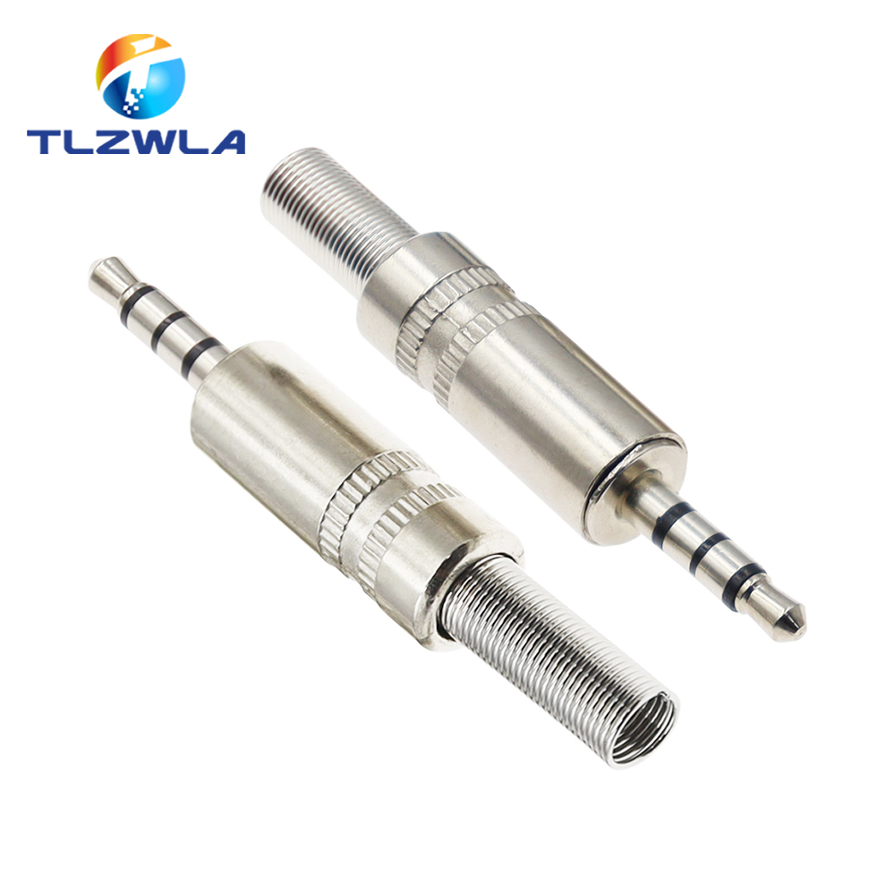 5PCS Metal Repair 3.5mm Male H - Cable Extension 3.5 recension och pris