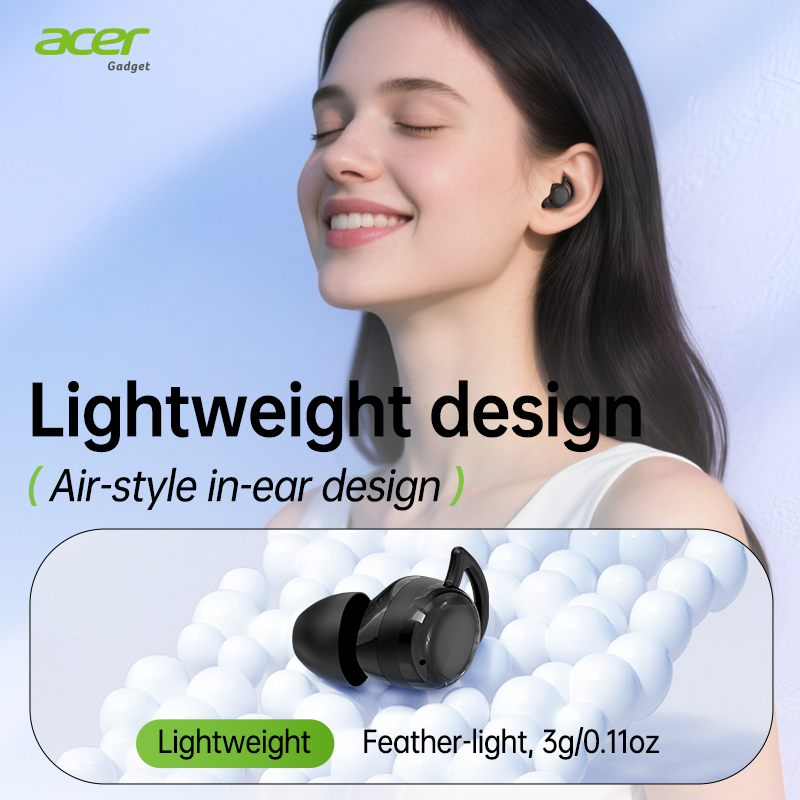 Original Acer OHR557 In Ear Bl - Sports Earphone Hook recension och pris