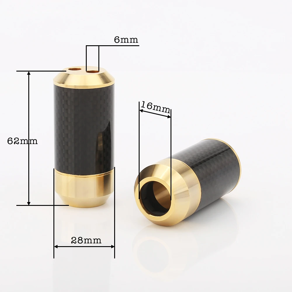 Audiocrast Carbon fiber Gold P - Audio Splitter Y recension och pris