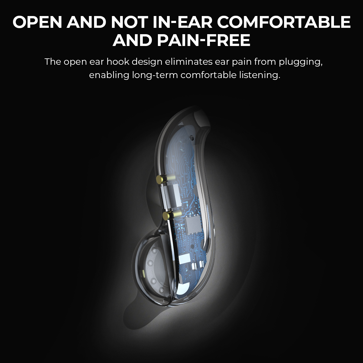 Open-ear Bluetooth Headphones  - Earbuds Charging Case recension och pris