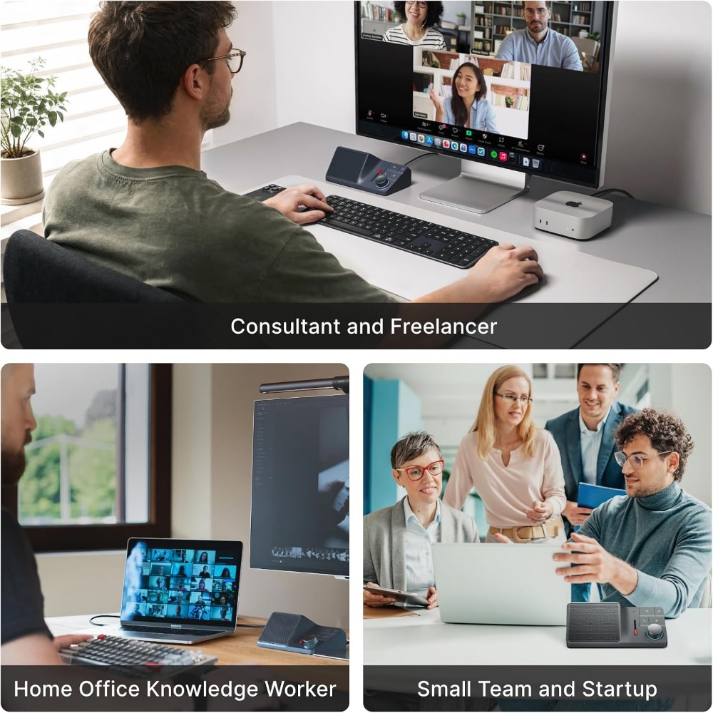 AI Conference Speakerphone wit - Noise Cancelling Headphone recension och pris