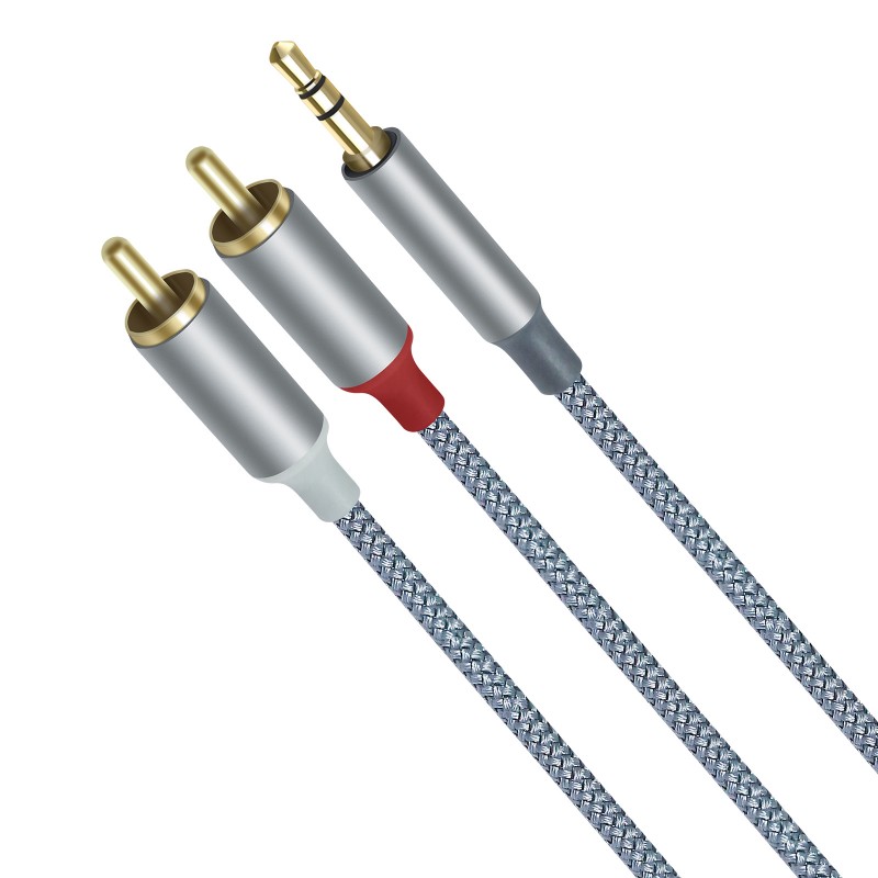 3PCS Hifi Y Splitter Adapter A - Audio Splitter Y recension och pris