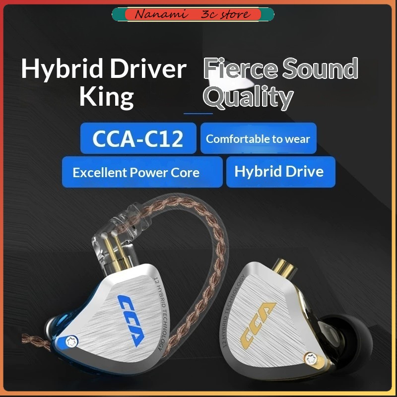 CCA C12 Earphones Hi-Fi Audiop - Audiophile Headphone Wired recension och pris