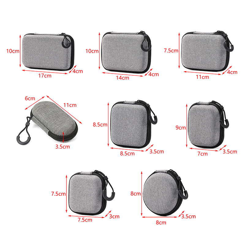 NEW Portable Shockproof Headph - Headphone Case Hard recension och pris