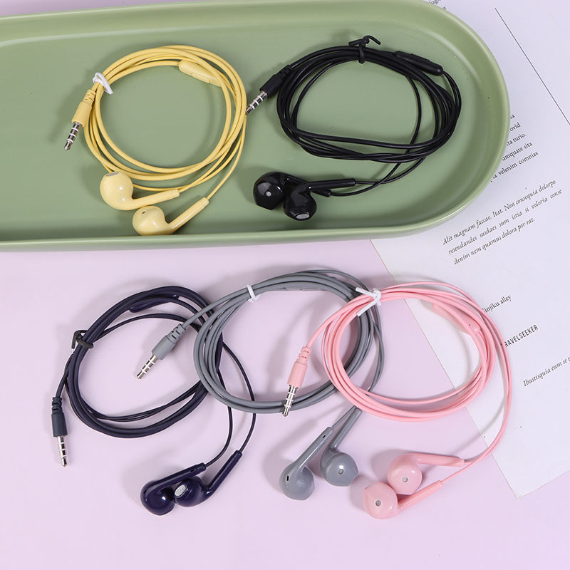 U19 Smooth Surface Wired Earph - Noise Cancelling Headphone recension och pris