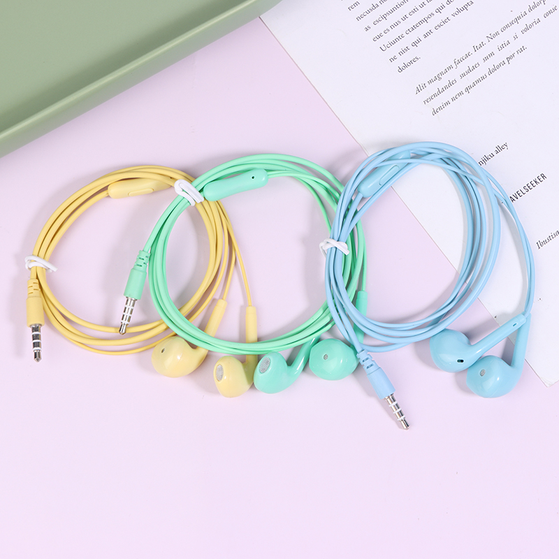 U19 Smooth Surface Wired Earph - Noise Cancelling Headphone recension och pris