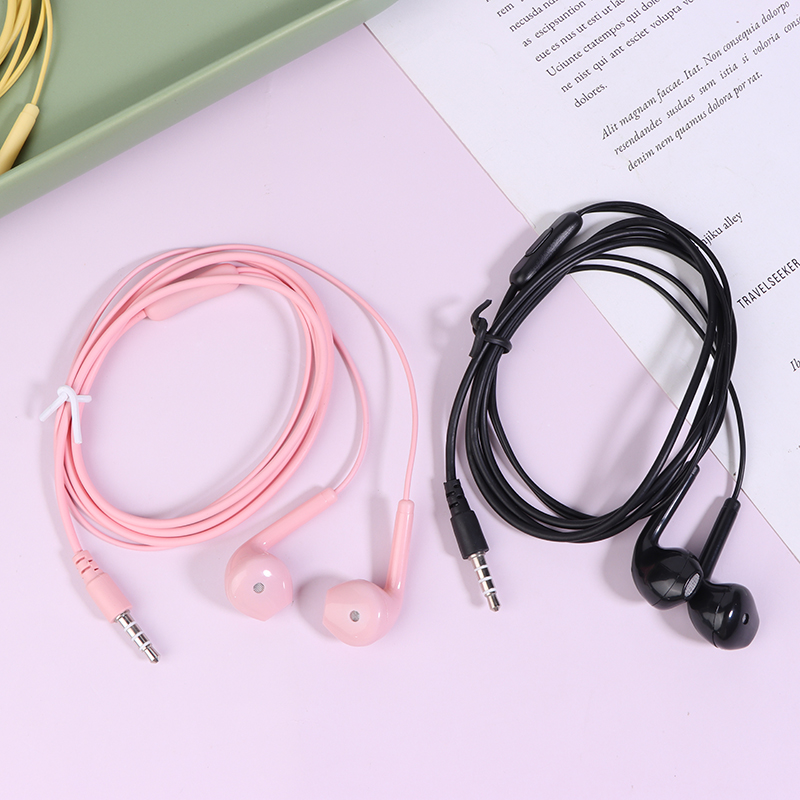 U19 Smooth Surface Wired Earph - Noise Cancelling Headphone recension och pris