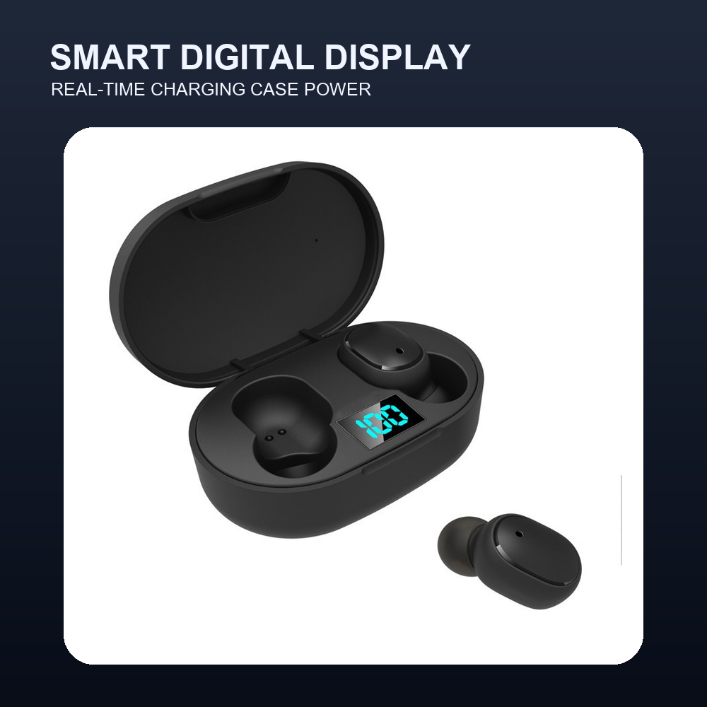 Digital Display TWS Bluetooth  - Earbuds Charging Case recension och pris
